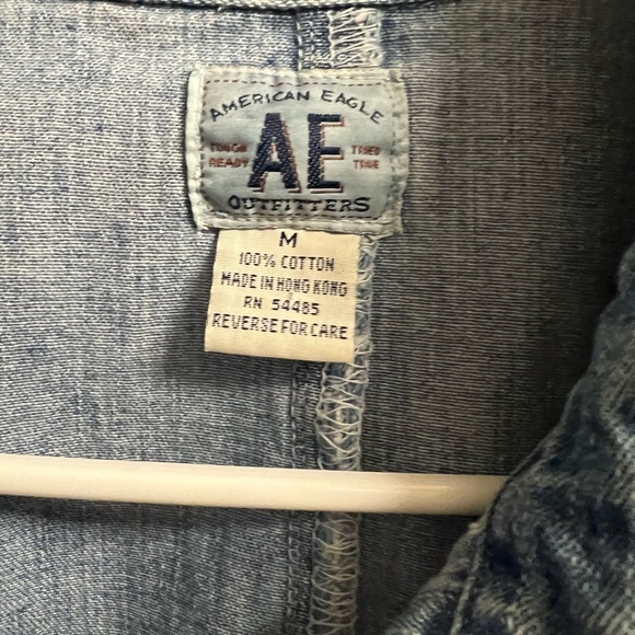 American Eagle Denim Blouse - size medium - Picture 4 of 8